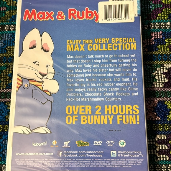 Max & Ruby ultimate collection MAX edition DVD 📀 Unopened _ new, original seal. - Picture 6 of 6